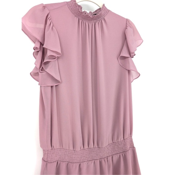 1. State Pink Ruffle Mini Dress - Picture 6 of 9